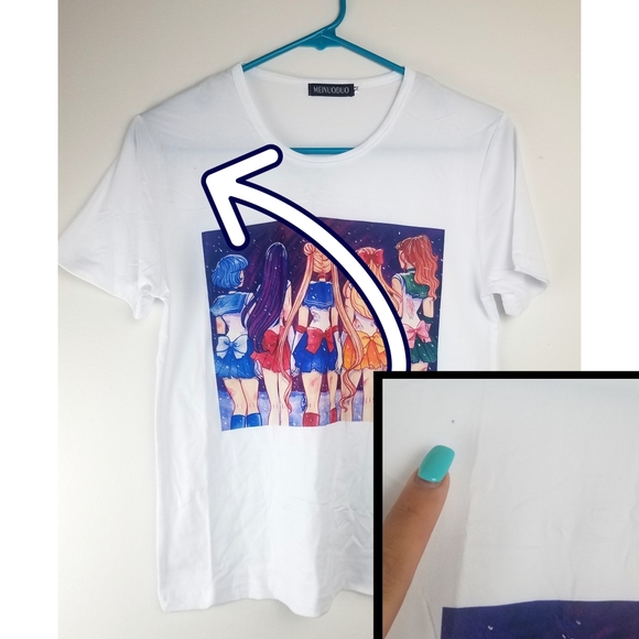 Sailor Moon Graphic Tees - SLIGHT IMPERFECTIONS - Picture 3 of 8
